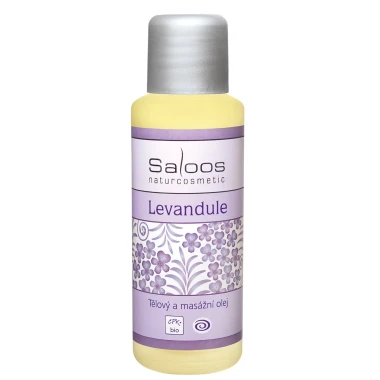 Saloos BIO tělový masážní olej levandule 50 ml