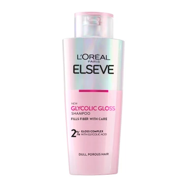 L'Oréal Paris Elseve Glycolic Gloss šampon s kyselinou glykolovou, 200 ml