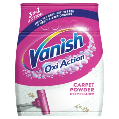 Vanish Oxi Action Prášek na čištění koberců 650 g