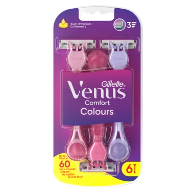 Gillette Venus 3 Colors Pohotová holítka 6 ks