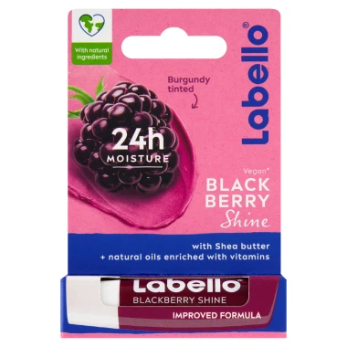 Labello Blackberry Shine pečující balzám na rty 4,8 g