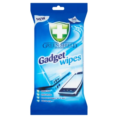 Green Shield Vlhčené ubrousky na LCD obrazovky, laptopy, mobilní telefony 50 ks