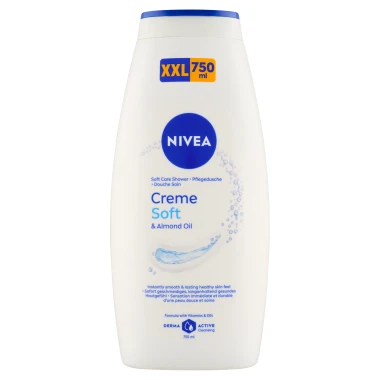 Nivea Creme Soft pečující sprchový gel 750 ml
