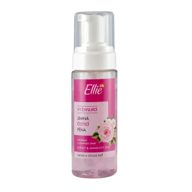 Ellie Vyživující čisticí pěna pro suchou a citlivou pleť 150 ml