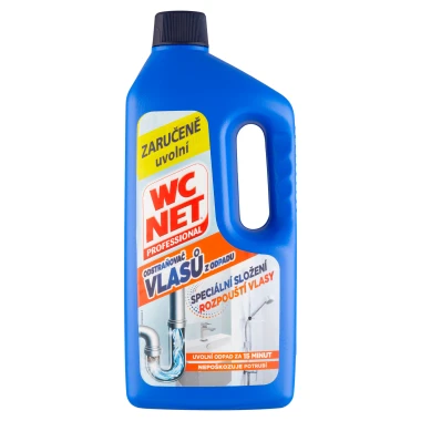 WC Net Professional Odstraňovač vlasů z odpadu 1 l