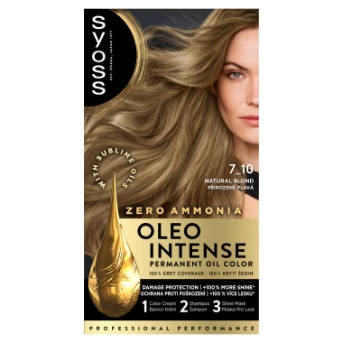 Syoss Oleo Intense Barva na vlasy přirozeně plavá 7_10