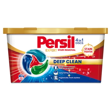 Persil Discs 4v1 Deep Clean Expert Stain Removal Prací kapsle 11 PD