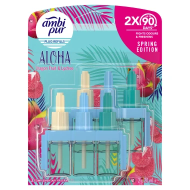 Ambi Pur 3Volution Náhradní náplň do osvěžovače vzduchu Aloha 2 x 20 ml