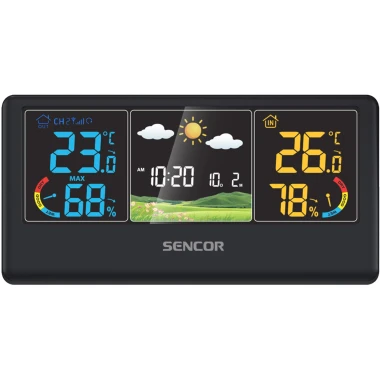 Sencor SWS 4100 B meteostanice s bezdrátovým snímačem