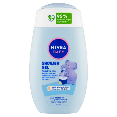 Nivea Baby Sprchový gel pro celé tělo a vlásky 200ml
