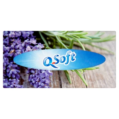 Q-Soft Papírové kapesníky 3vrstvé 80 ks