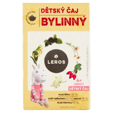 Leros Dětský čaj bylinný 20 x 1,8g (36g)