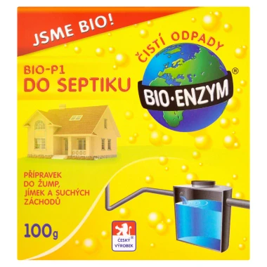 Bio-Enzym Bio-P1 do septiku 100 g