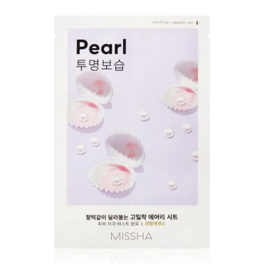 MISSHA Airy Fit Sheet Mask Pearl plátýnková maska 19 g