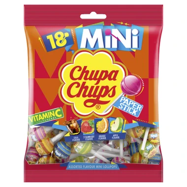 Chupa Chups Mini Best of lízátka 108g