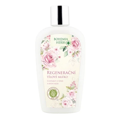 Bohemia Herbs tělové mléko růže 250 ml