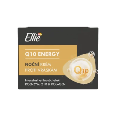 Ellie Noční krém proti vráskám Q10 50ml