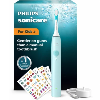 Philips Sonicare For Kids dětský elektrický zubní kartáček 3+ tyrkysový