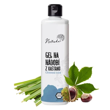 Natasha gel na nádobí citronová tráva 500 ml
