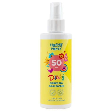 Helios Herb Dětský sprej na opalování SPF 50 200 ml
