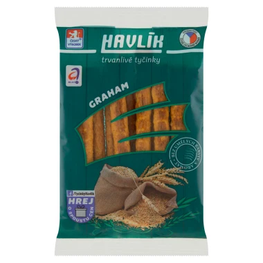 Havlík Graham trvanlivé tyčinky se sýrem a solí 90g