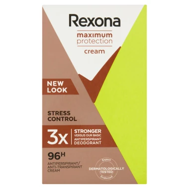 Rexona Maximum Protection Stress Control tuhý krémový antiperspirant 45ml