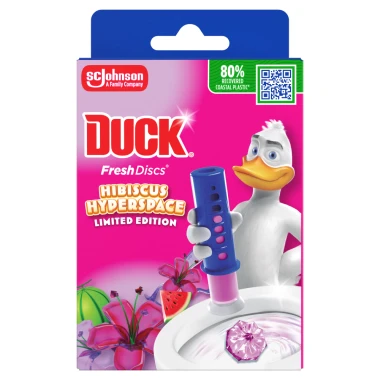 Duck Fresh Discs WC čistič Hibiscus Hyperspace 36 ml
