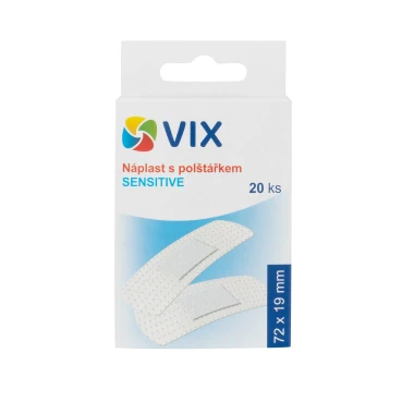 VIX Náplast s poštářkem Sensitive 20 ks