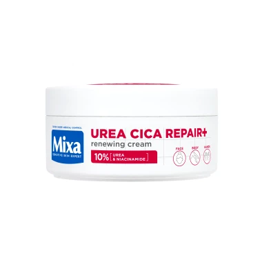 MIXA Tělový krém Urea Cica Repair+ 150 ml