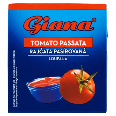 Giana Rajčata pasírovaná loupaná 500g