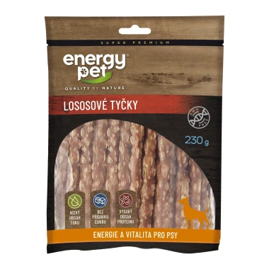 Energy Pet Lososové tyčky 230 g