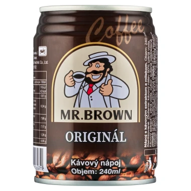 Mr. Brown Originál kávový nápoj 240 ml