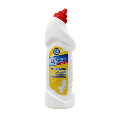 Q-Power čistič WC hustý gel lemon 750 ml