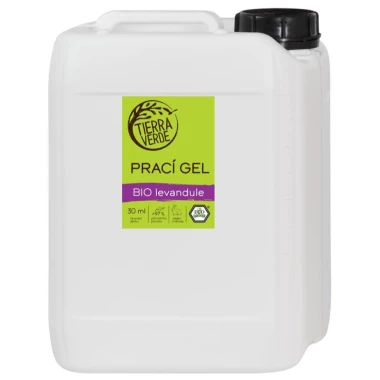 Tierra Verde prací gel s bio levandulovou silicí 5 l