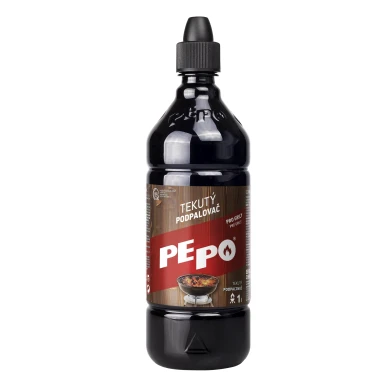 PE-PO tekutý podpalovač 1l