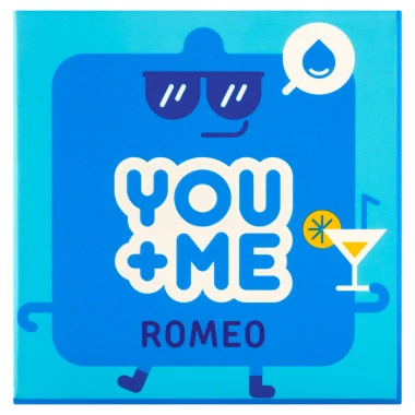 You Me Romeo Vegan Kondomy se zvýšenou dávkou lubrikace 3 ks