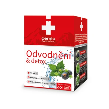 Cemio Odvodnění & detox 60 kapslí