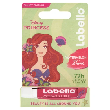 Labello Watermelon Shine Pečující balzám na rty - Limited Disney Princess Edition 4,8 g