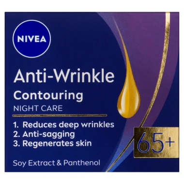 Nivea Noční krém pro zlepšení kontur 65+ 50ml
