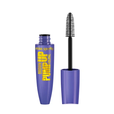 Miss Sporty Řasenka Pump up Booster hnědá 12 ml