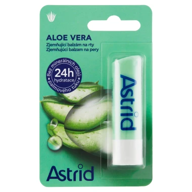 Astrid Aloe vera zjemňující balzám na rty 4,8g