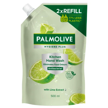 Palmolive Hygiene+Kitchen tekuté mýdlo s přírodní antibakteriální složkou náhradní náplň 500 ml
