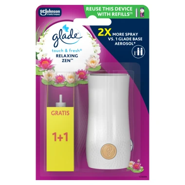 Glade Touch & Fresh Relaxing Zen aerosolový osvěžovač vzduchu 2 x 10 ml