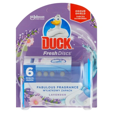 Duck Fresh Discs Levandule čistič WC 36 ml