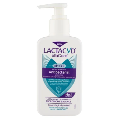 Lactacyd Ellacare intimní gel s antibakteriálními vlastnostmi 200 ml