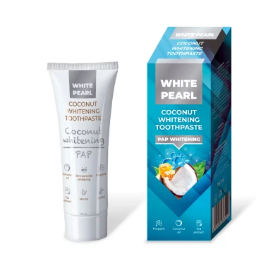 White Pearl PAP Coconut Whitening Zubní pasta 75 ml