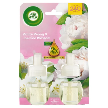 Air Wick Tekutá náplň do elektrického přístroje pivoňka a jasmínový květ 2 x 19 ml