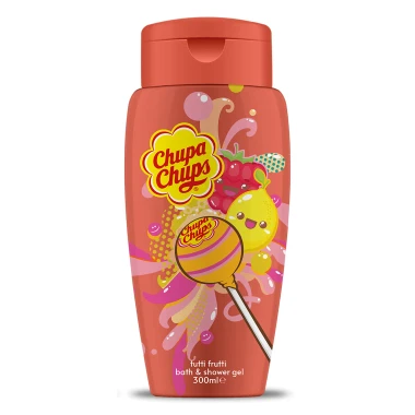 Chupa Chups Sprchový gel a pěna do koupele Tutti Frutti 300 ml
