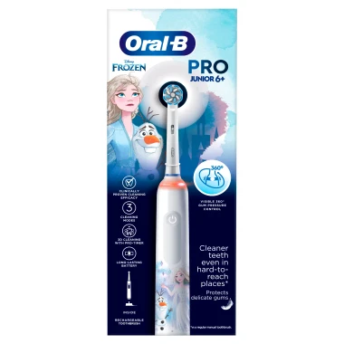 Oral-B Pro Junior Ledové království Elektrický zubní kartáček pro děti od 6 Let