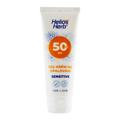 Helios Herb sensitive MED gel - Krém na opalování SPF 50+ 75 ml